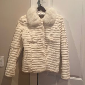 White Rabbit fur jacket